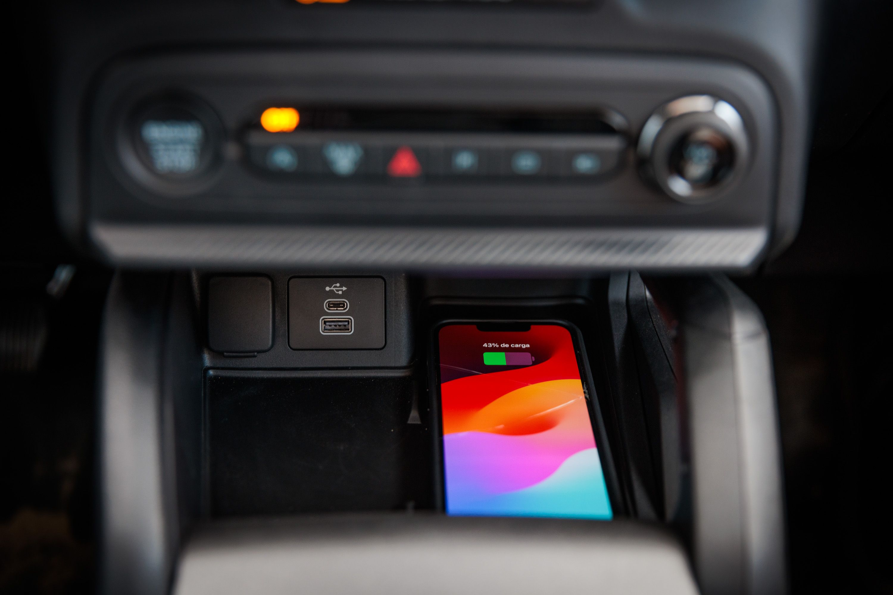 Cargador inalámbrico de smartphone