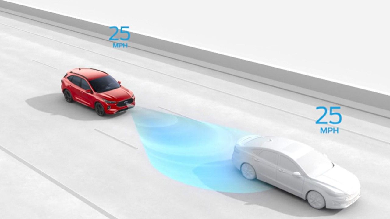 Control de velocidad crucero adaptativo con sistema "Stop & Go"