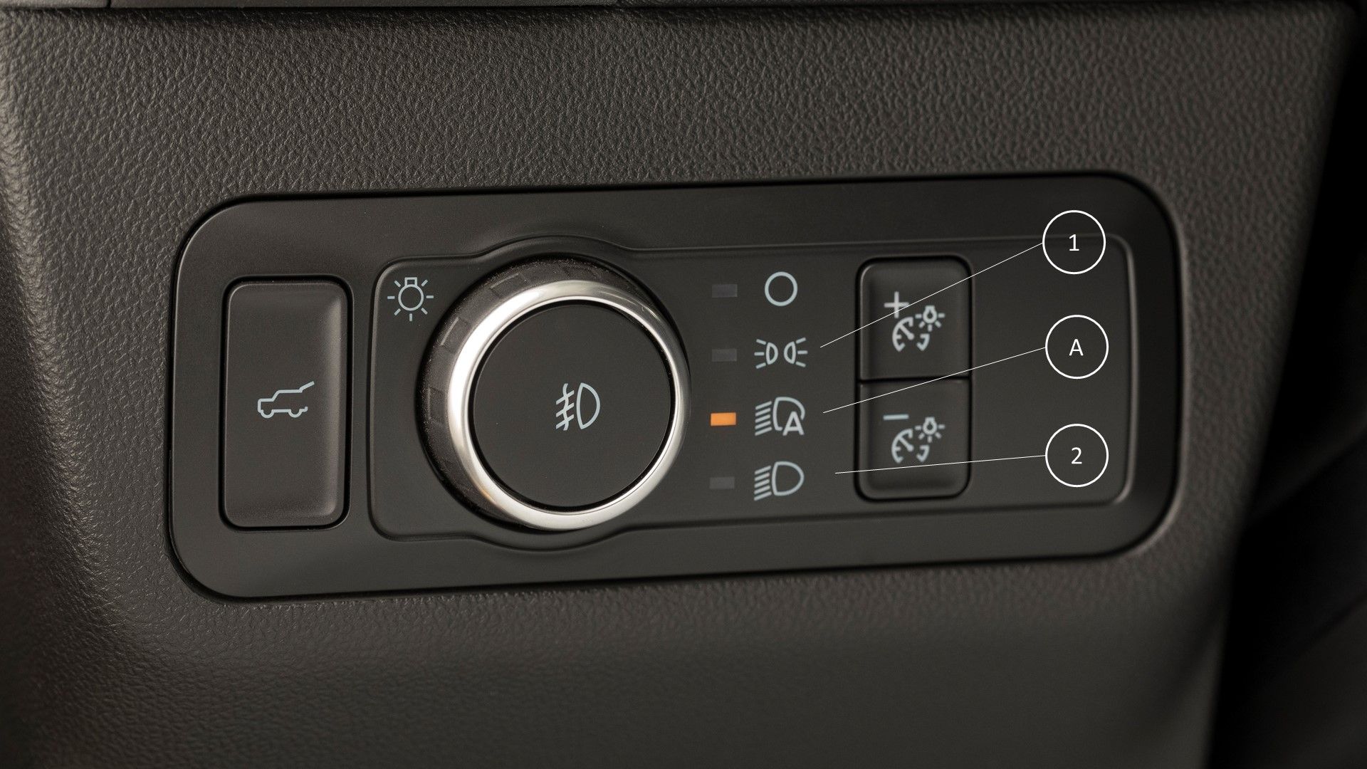 Luces auxiliares en curvas