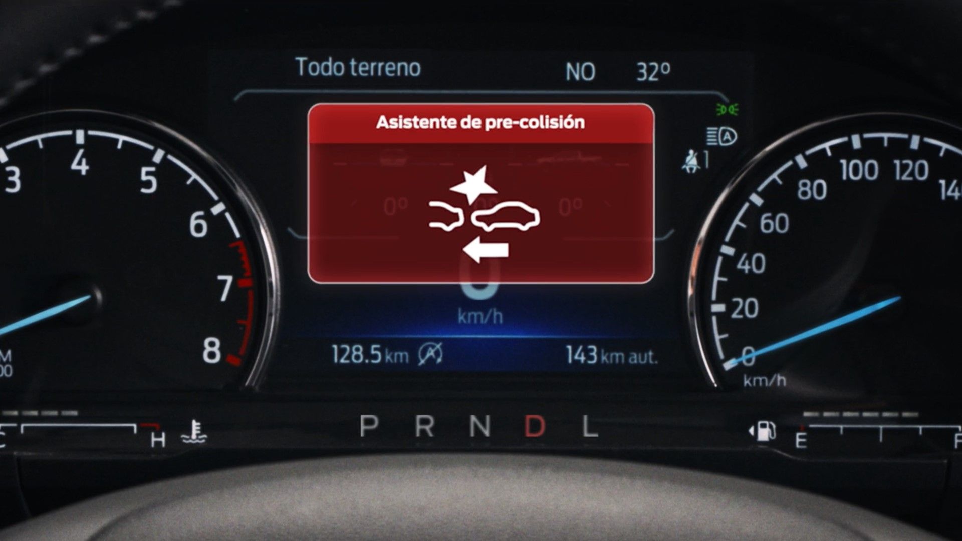 Asistente Pre-colisión con detector de peatones