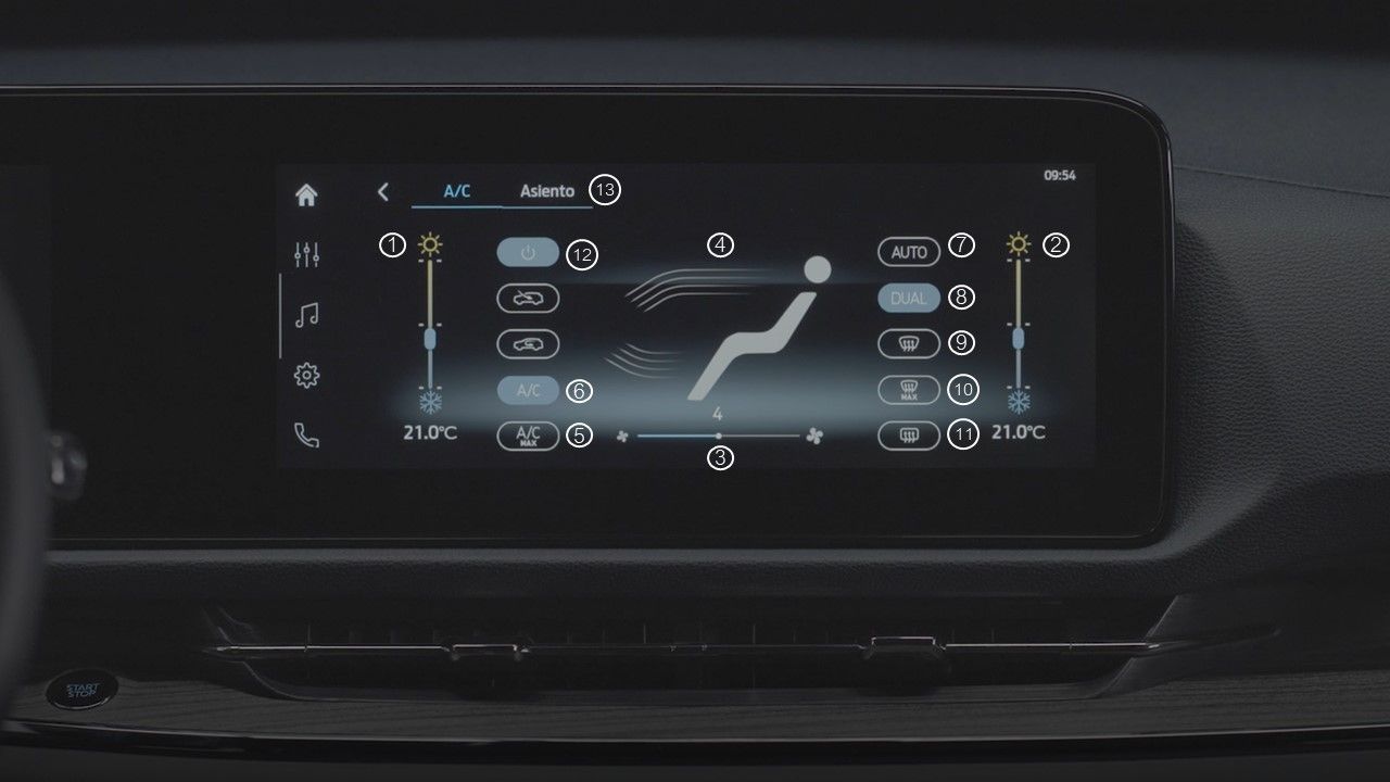 Climatizador Automático Digital Bi-Zona