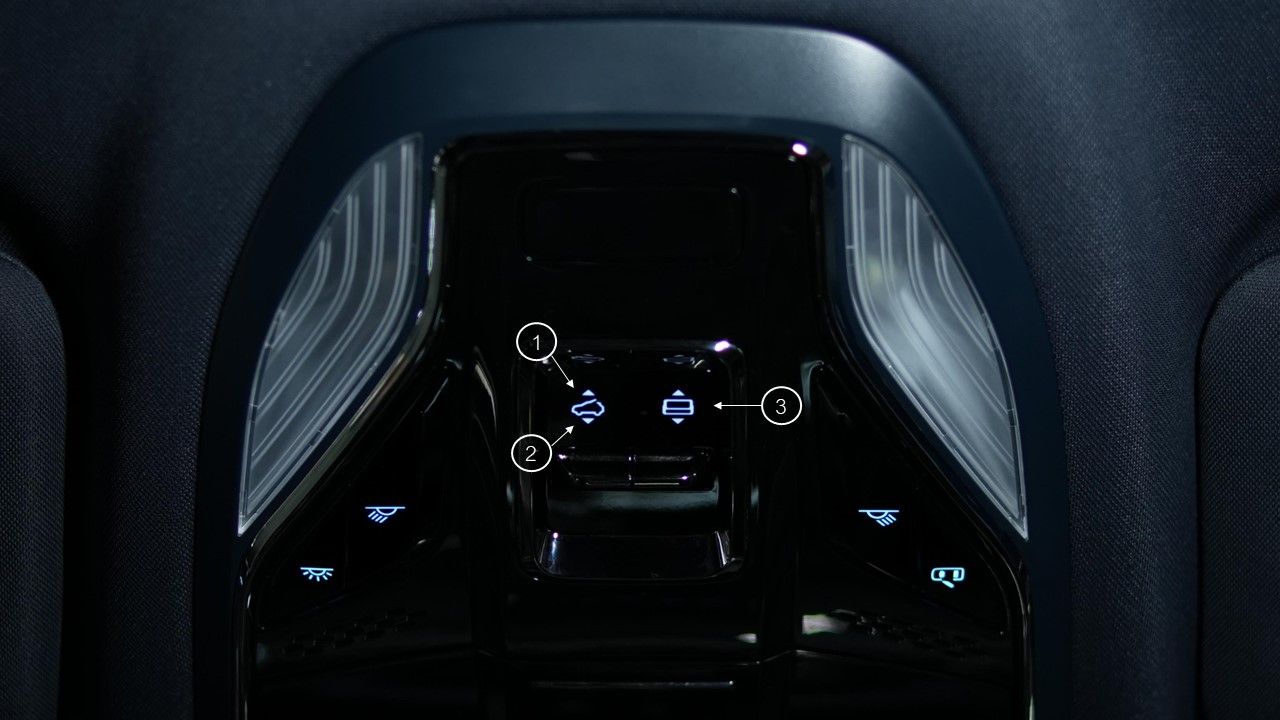 Techo panorámico eléctrico